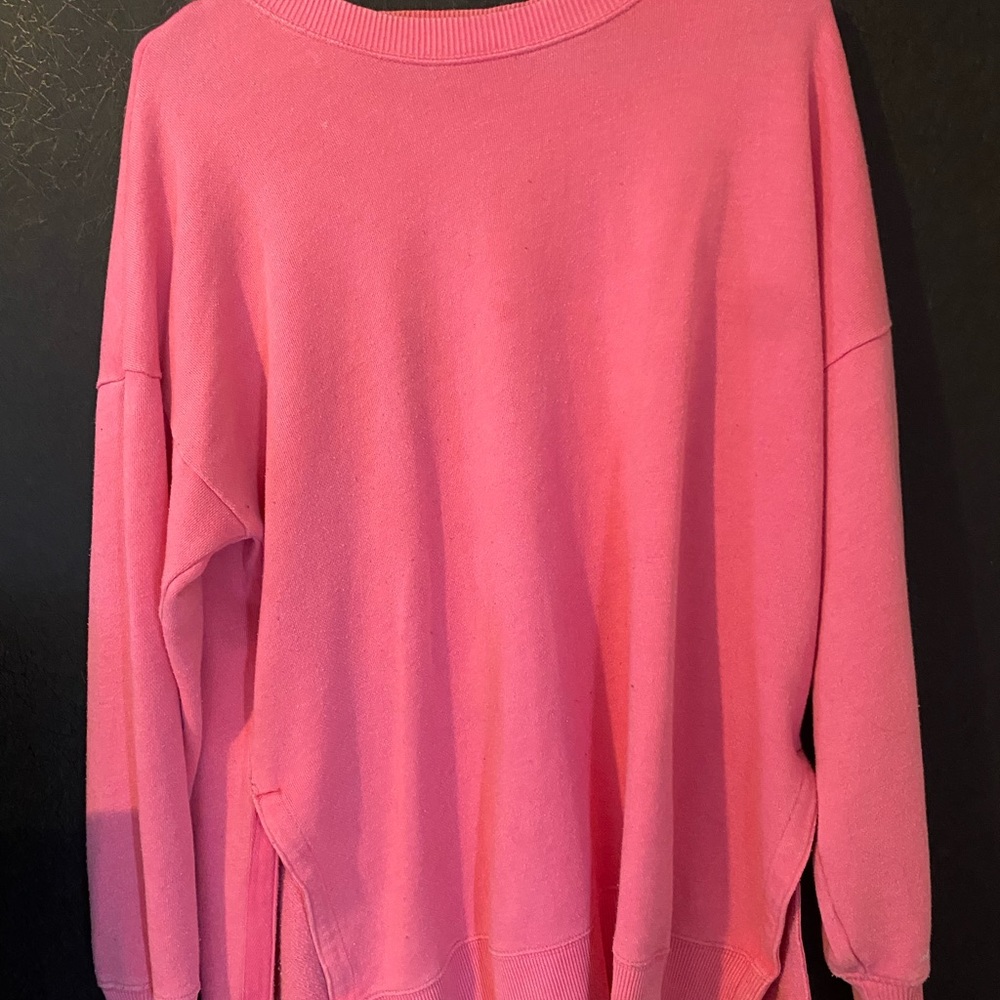 Pink target sweatshirt
